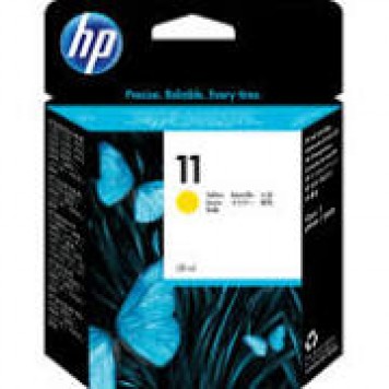 Original HP No. 11 (C4838A) OEM Yellow ink cartridge